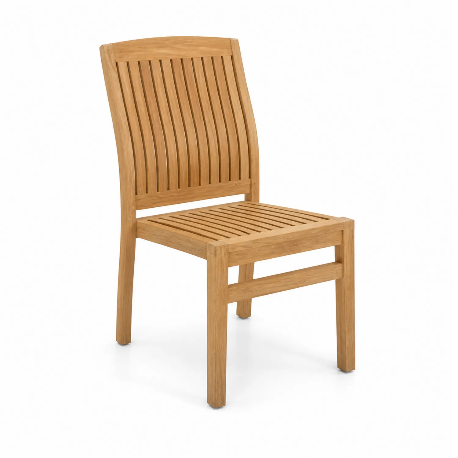 Chaise d'extérieur en teck 90 cm
