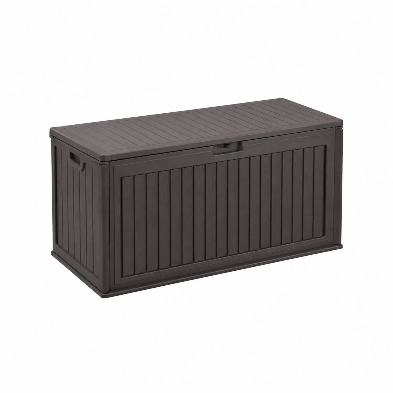 Coffre de rangement en plastique Noir 120cm