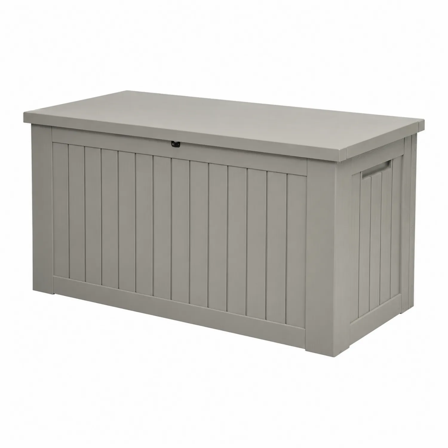 Contenitore rettangolare in plastica grigio 120x60x65cm