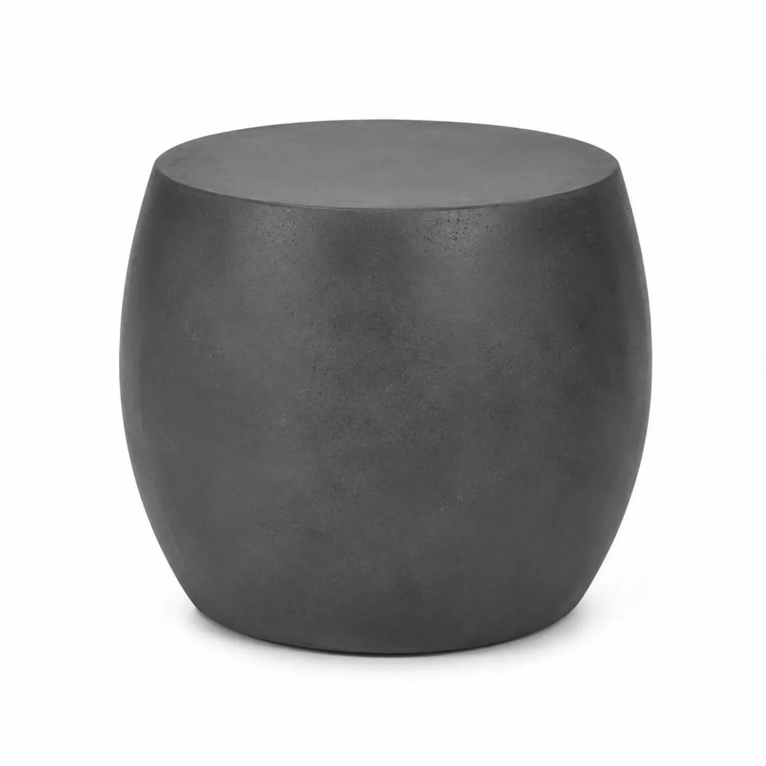 Stolik boczny betonowy włóknisty ciemnoszary 45 cm