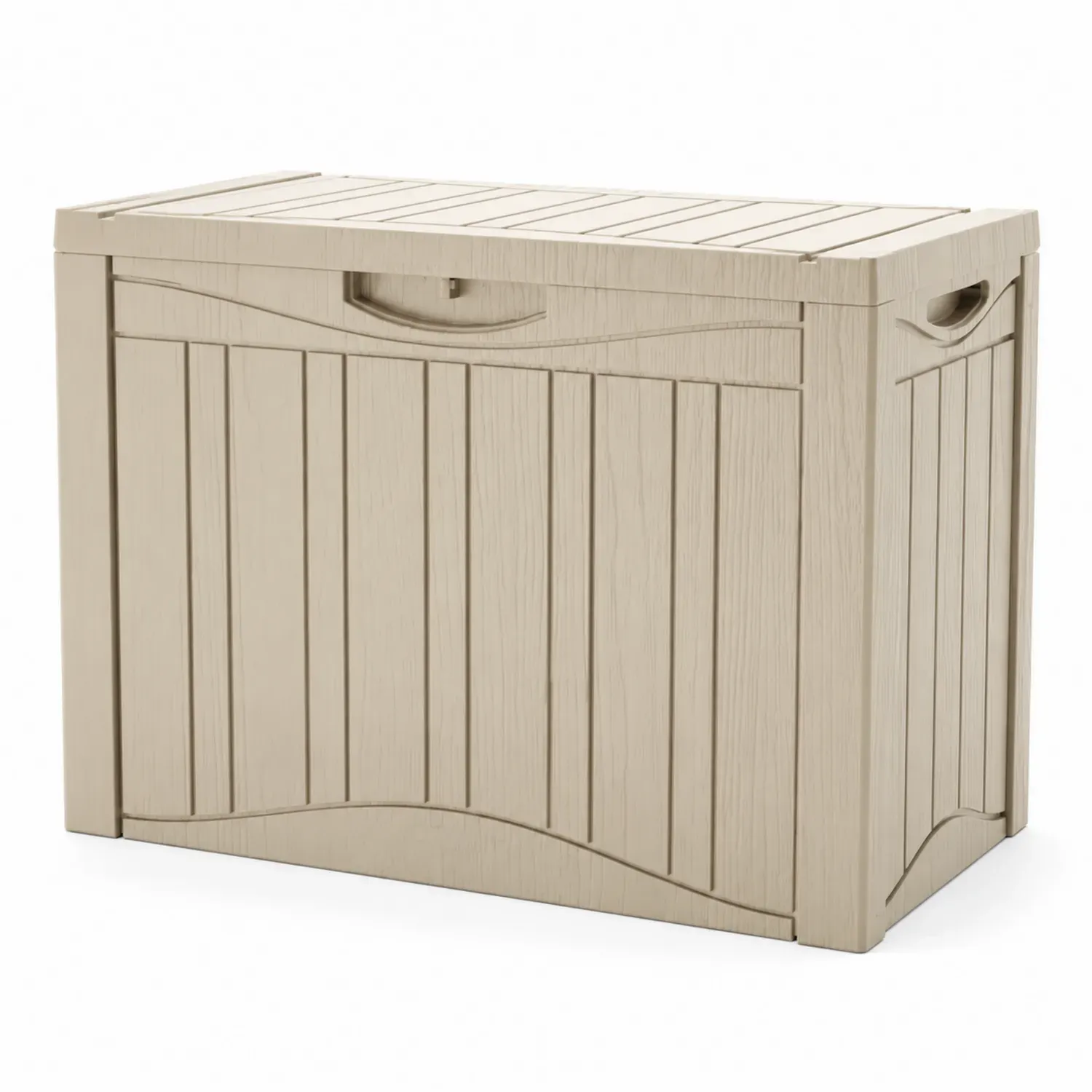 Skrzynia z polipropylenu Beżowa 117cm x 45cm x 57cm