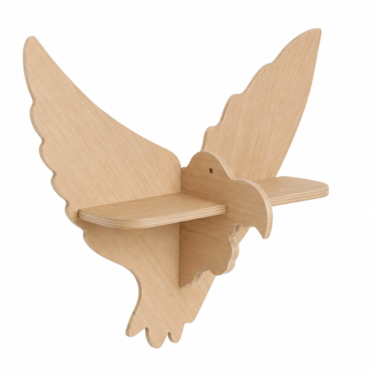 Estante de Pared Infantil Forma de Mariposa-furnlita