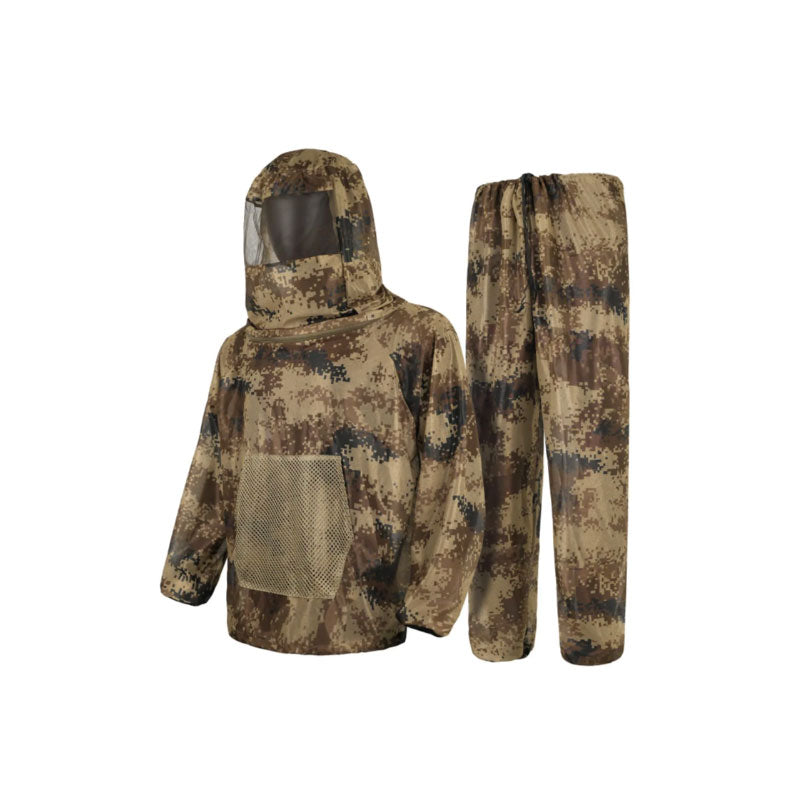 Camouflage Mückenschutz-Anzug für Outdoor &amp; Angeln