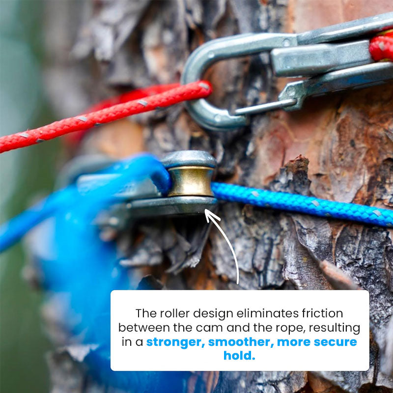 ⛺ Rope Tensioner – No Knots Needed for Camping & Outdoor Activities