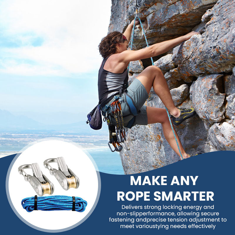 ⛺ Rope Tensioner – No Knots Needed for Camping & Outdoor Activities