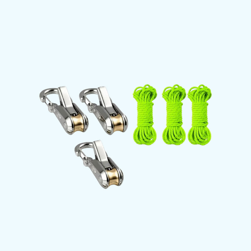 ⛺ Rope Tensioner – No Knots Needed for Camping & Outdoor Activities