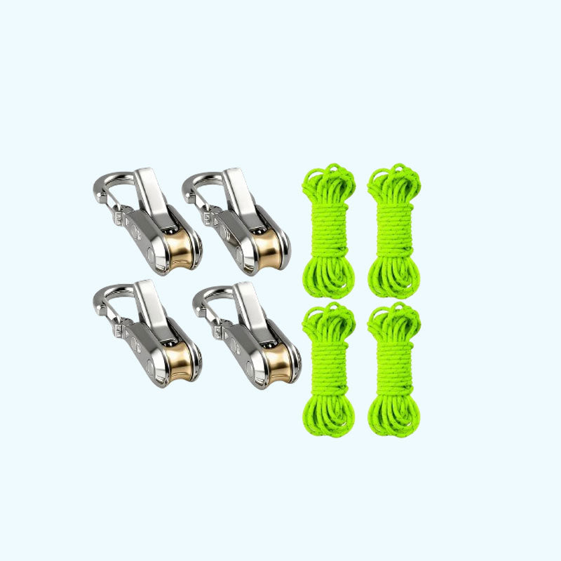 ⛺ Rope Tensioner – No Knots Needed for Camping & Outdoor Activities