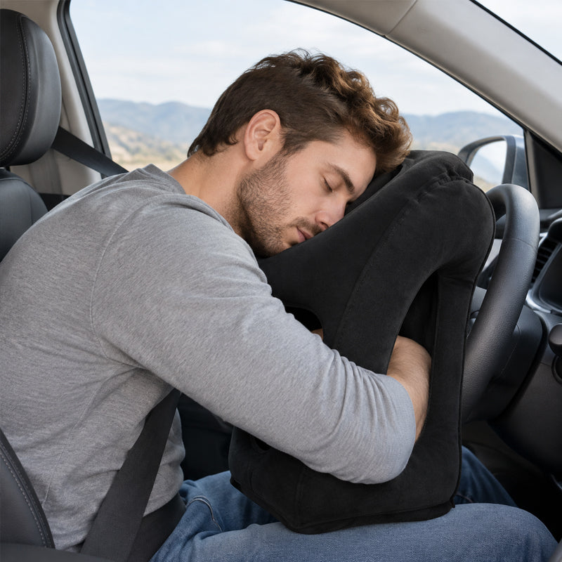 ✈️ Inflatable Forward Rest Travel Pillow | Long Trip Comfort Vibe