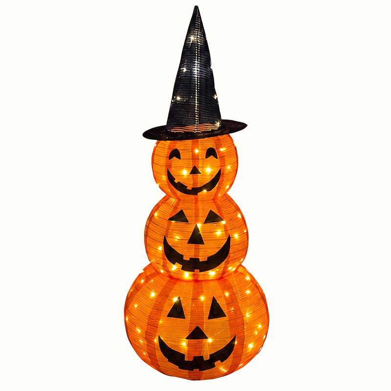 🎃Halloween Light-Up Pumpkin Tower