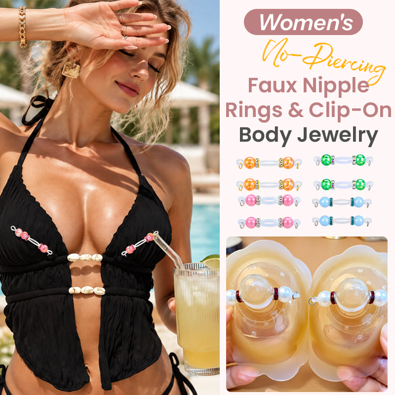 ✨ Clip-On Body Fashion Jewelry | No Piercing Statement Accessory