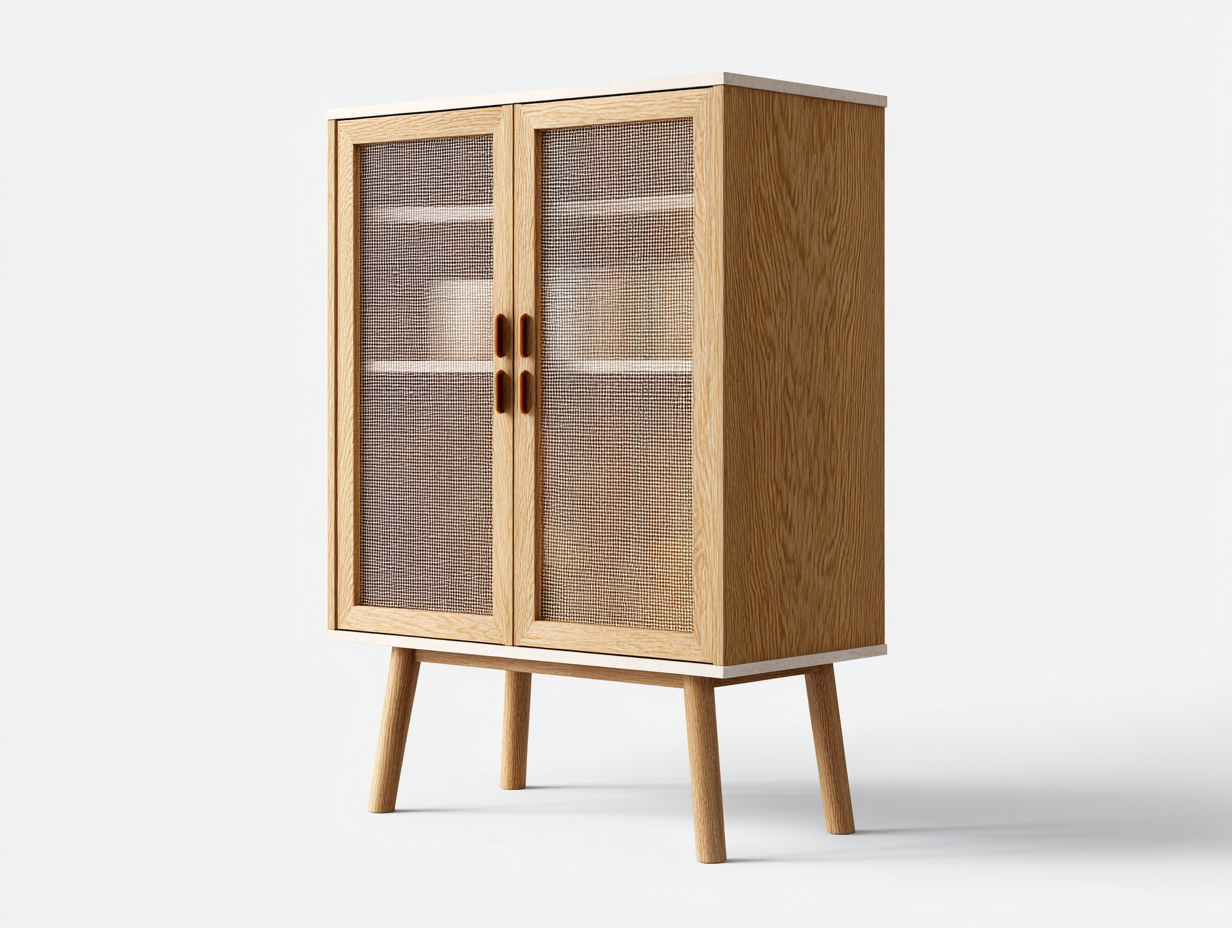 Bücherregal Holzwerkstoff 80x40x120 cm - Natur - Modernes Design für Wohnzimmer und Arbeitszimmer-Roomgoio