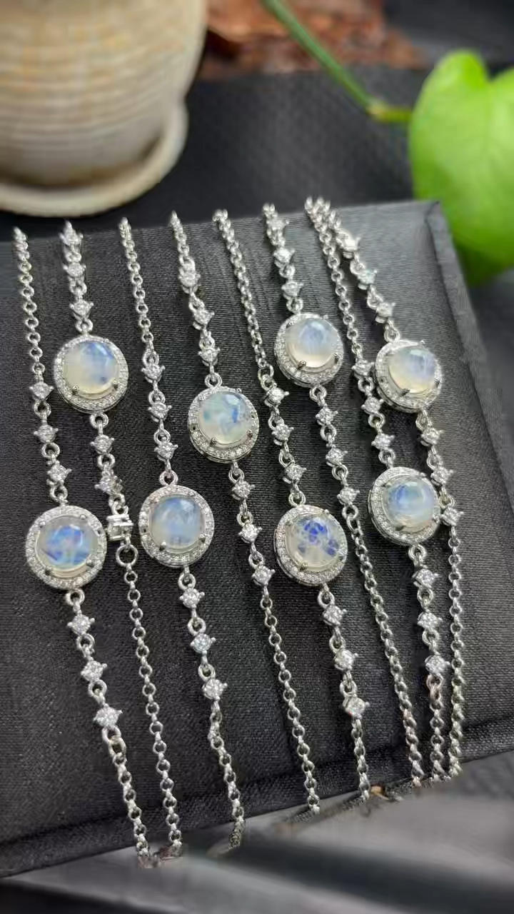 Copper Moonstone Bracelets