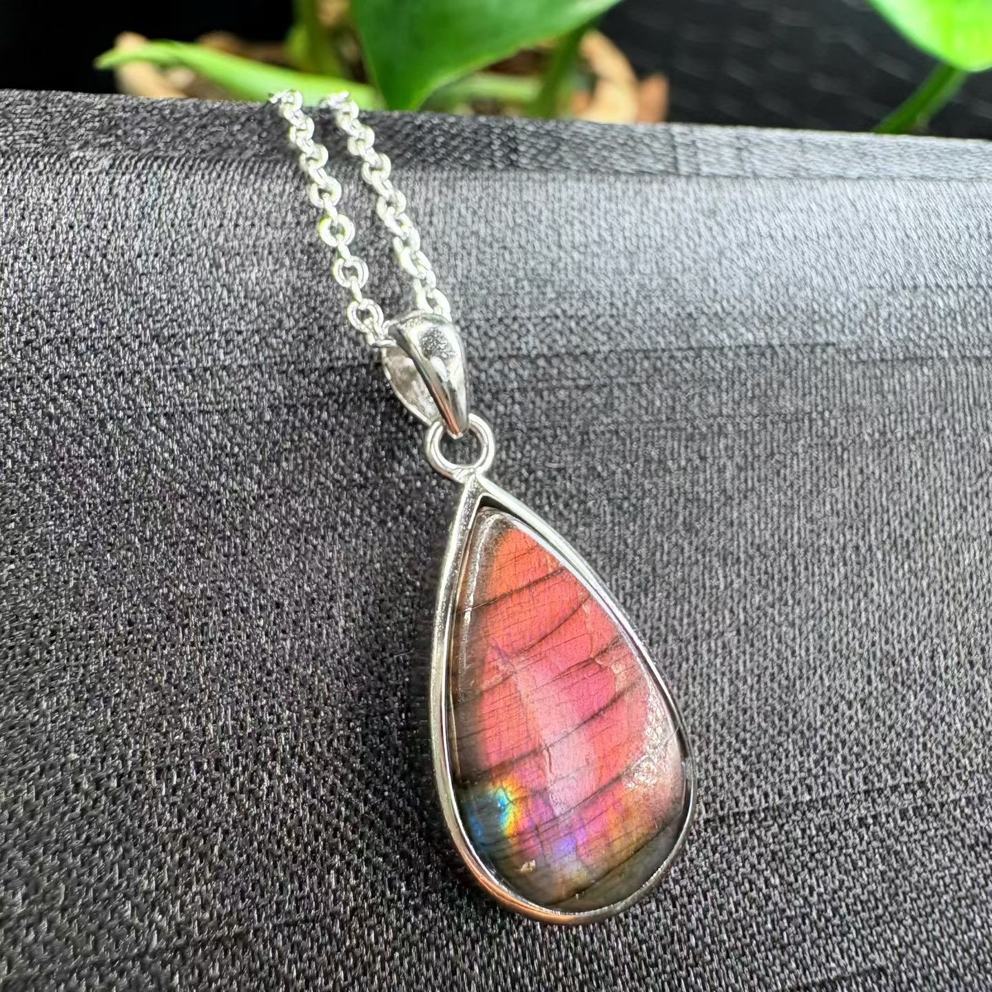 S925 Silver Labradorite Pendants