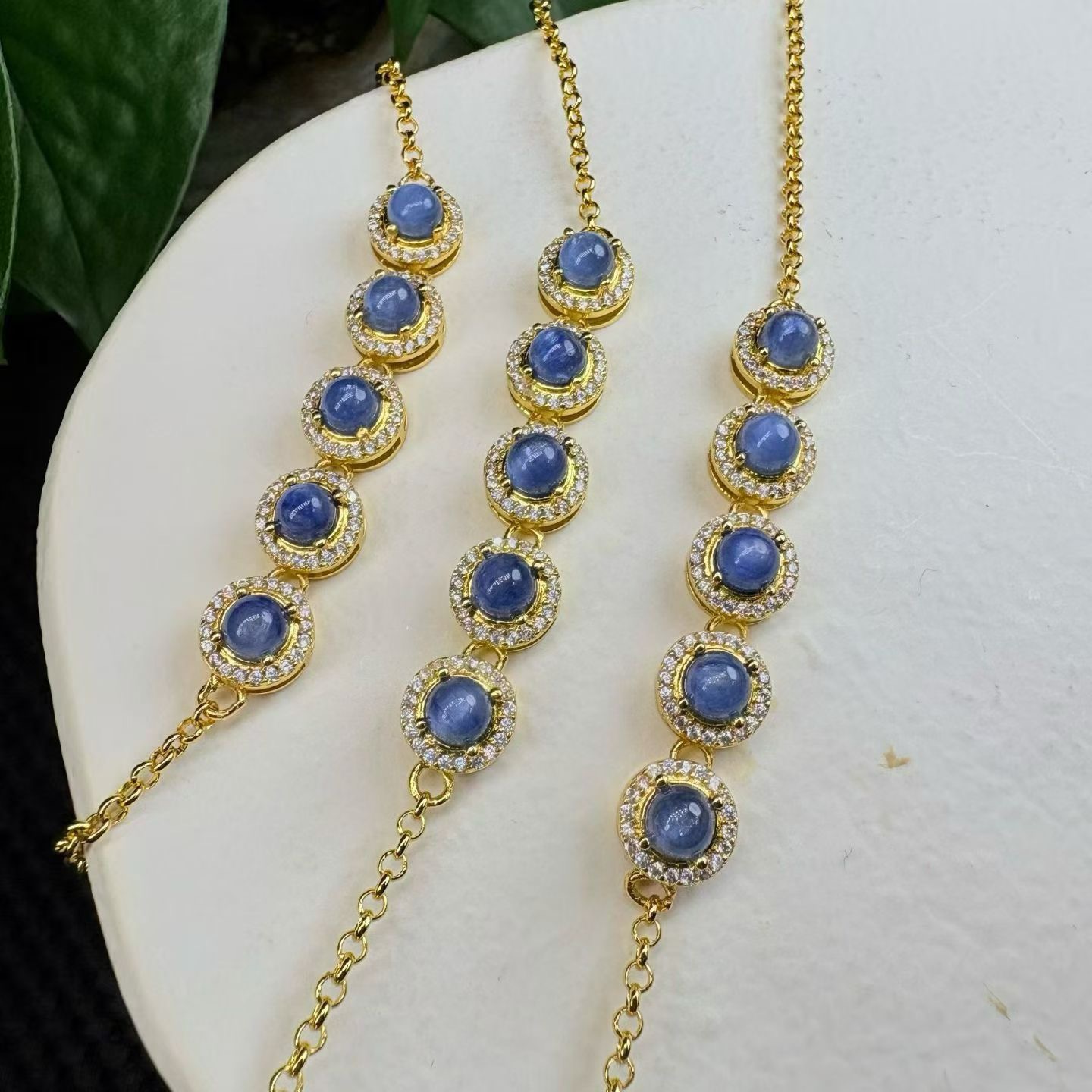 Copper Kyanite Bracelets