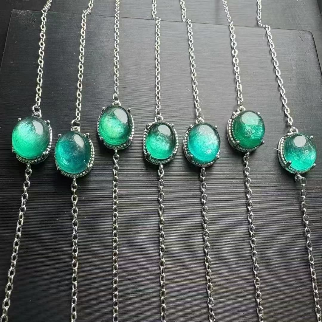 Copper Green lepidolite Bracelets