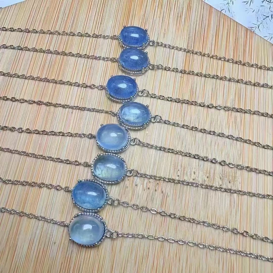 Copper Aquamarine Bracelets