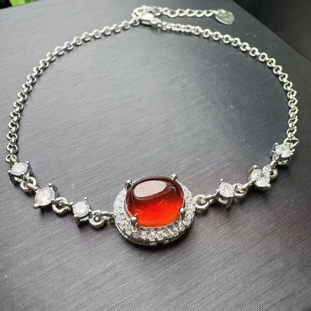 Copper Garnet Bracelets