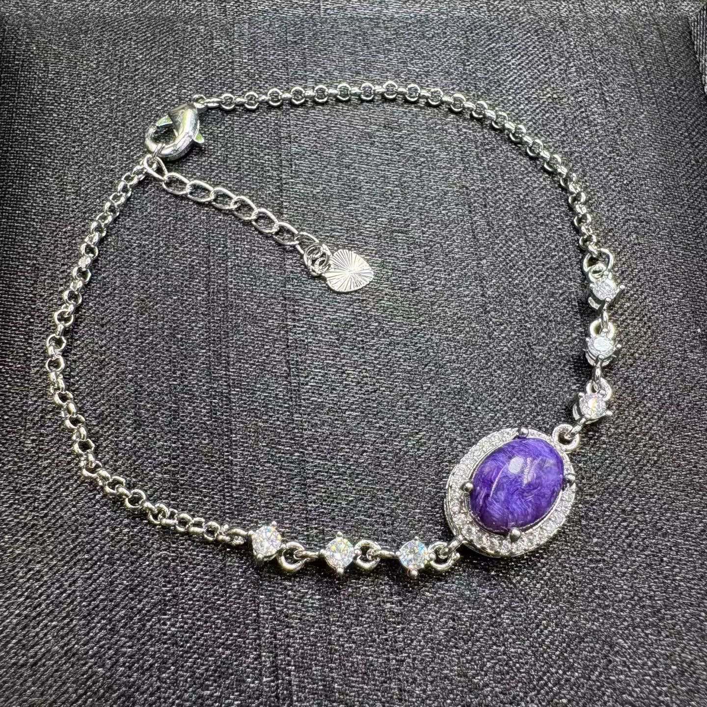 Copper Charoite Bracelets