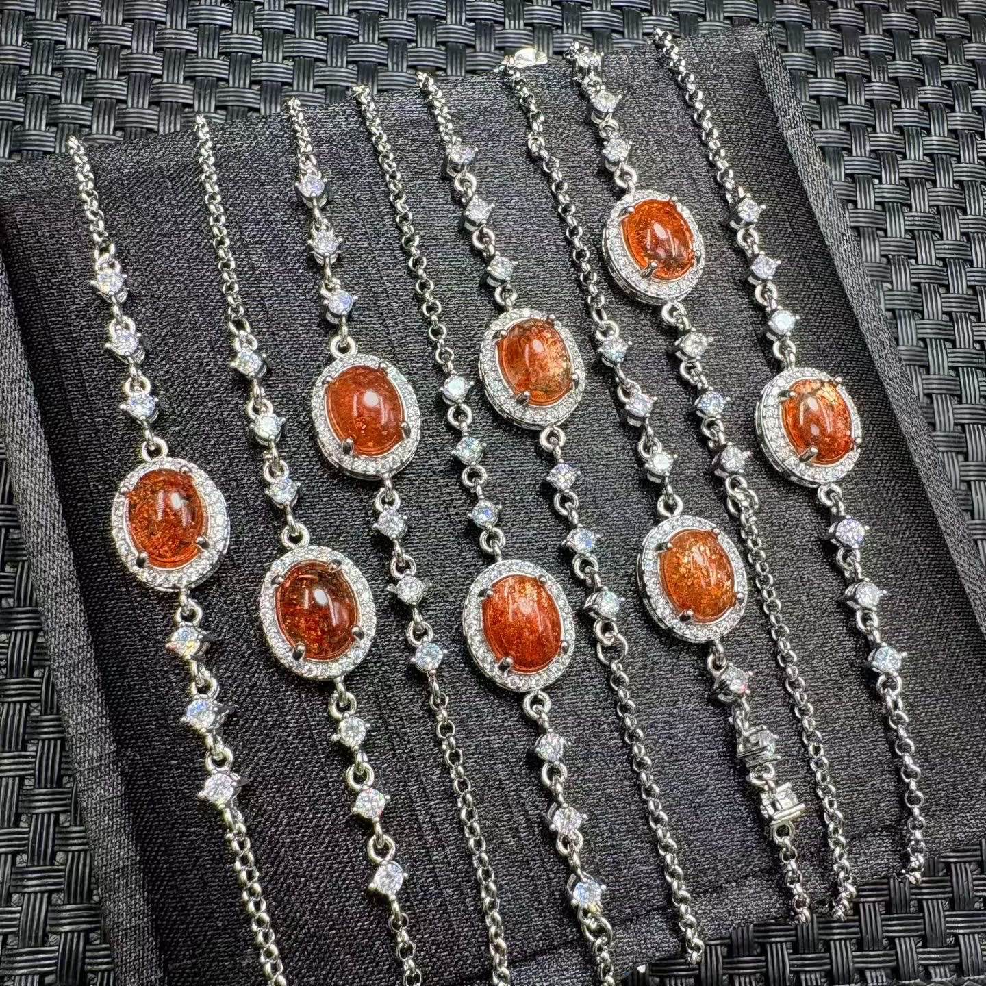 Copper Sunstone Bracelets