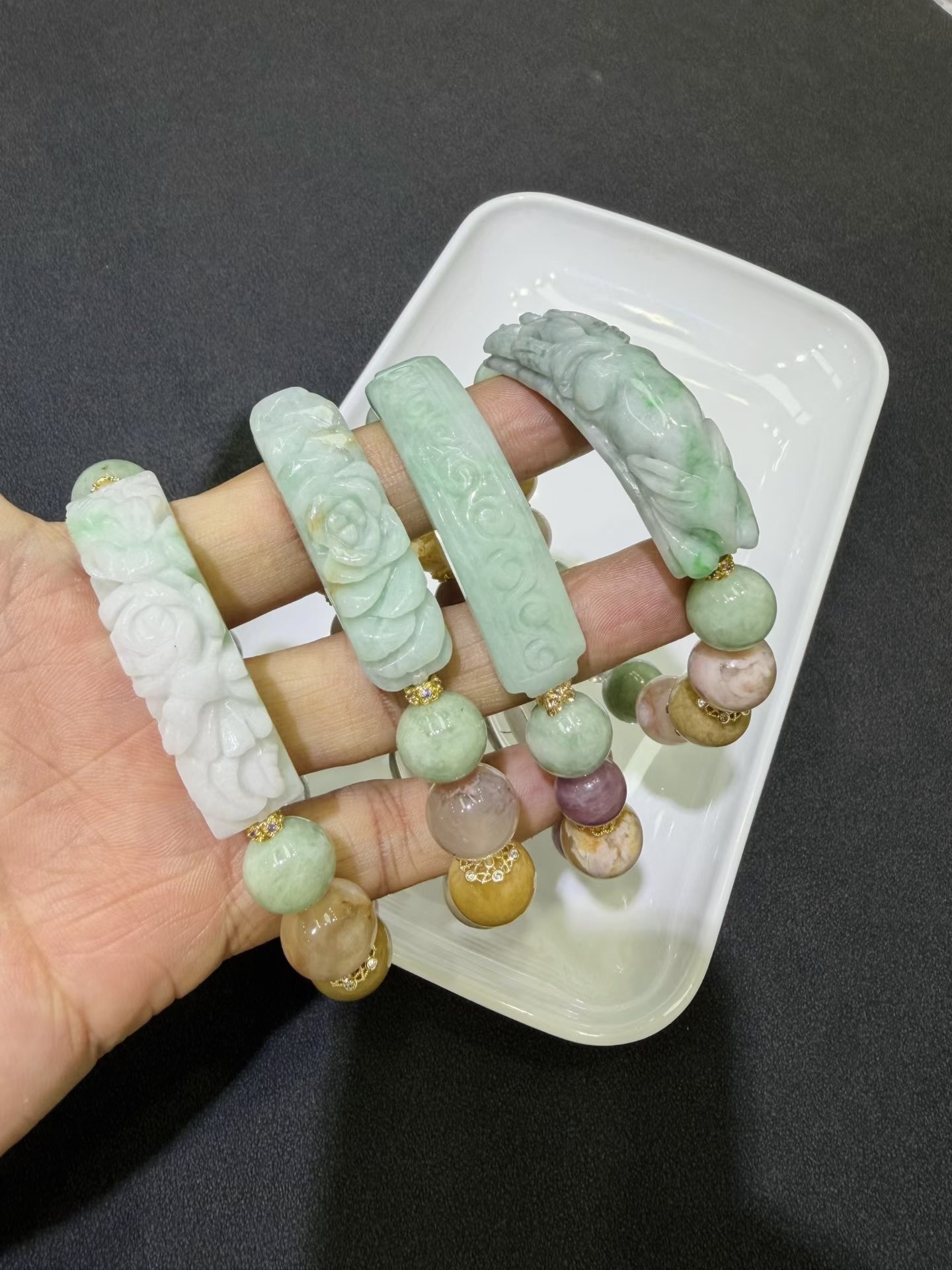  Jadeite Bangle 