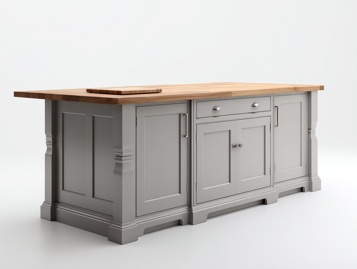 Sideboards Holz MDF 200x60x90 cm Grau Natur - geeignet für Esszimmer - Modernes Design-Pinegetloft
