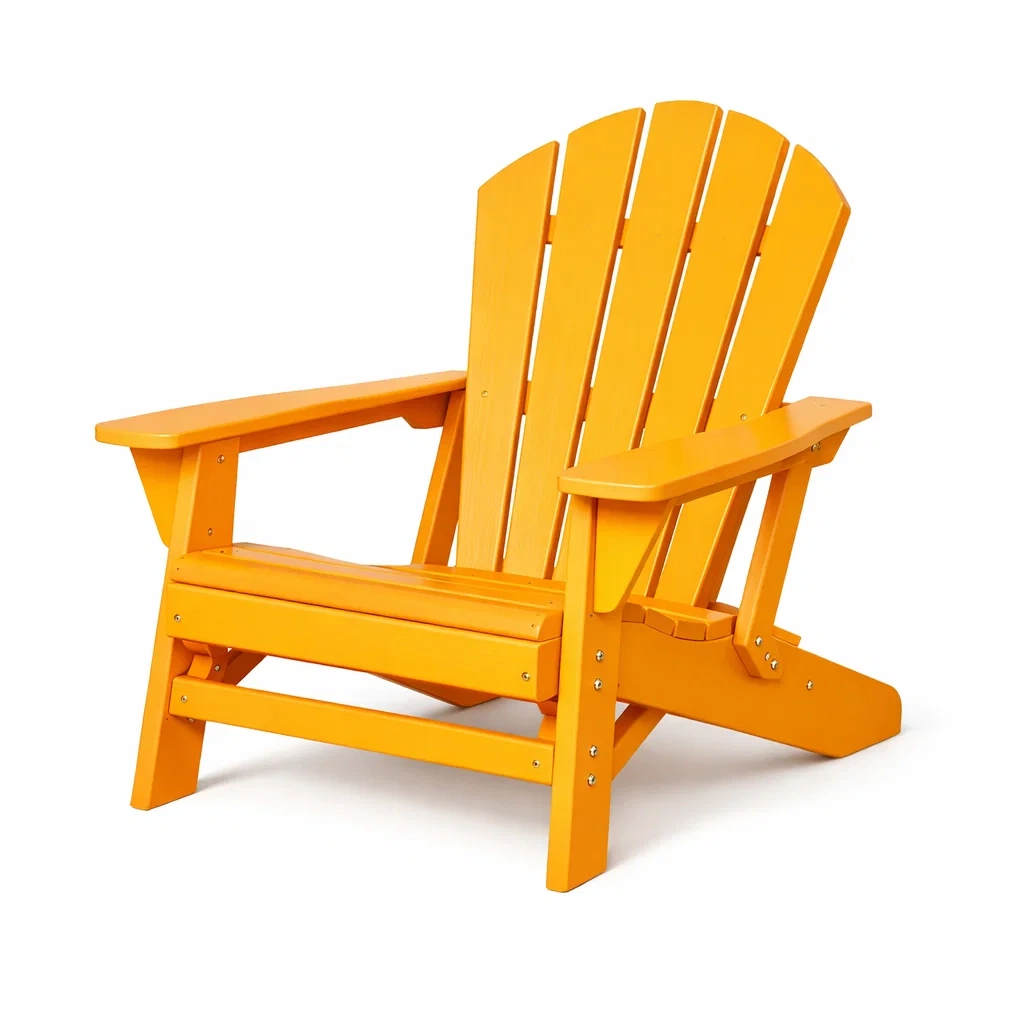 Adirondack Gartenstuhl Kunststoff Orange-decofexa