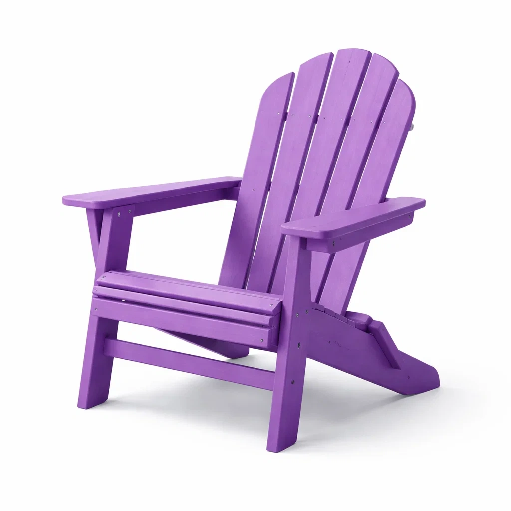 Adirondack Stuhl Lila Holz-decofexa