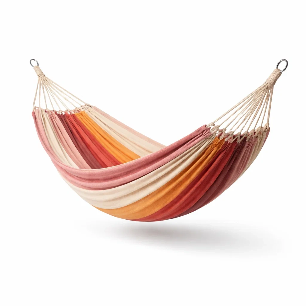 Baumwoll-Hängematte Mehrfarbig 300x150 cm-decofexa