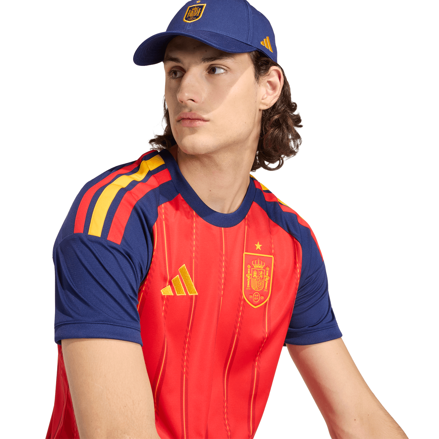Spain 2026 Home Soccer Jersey - Men's
