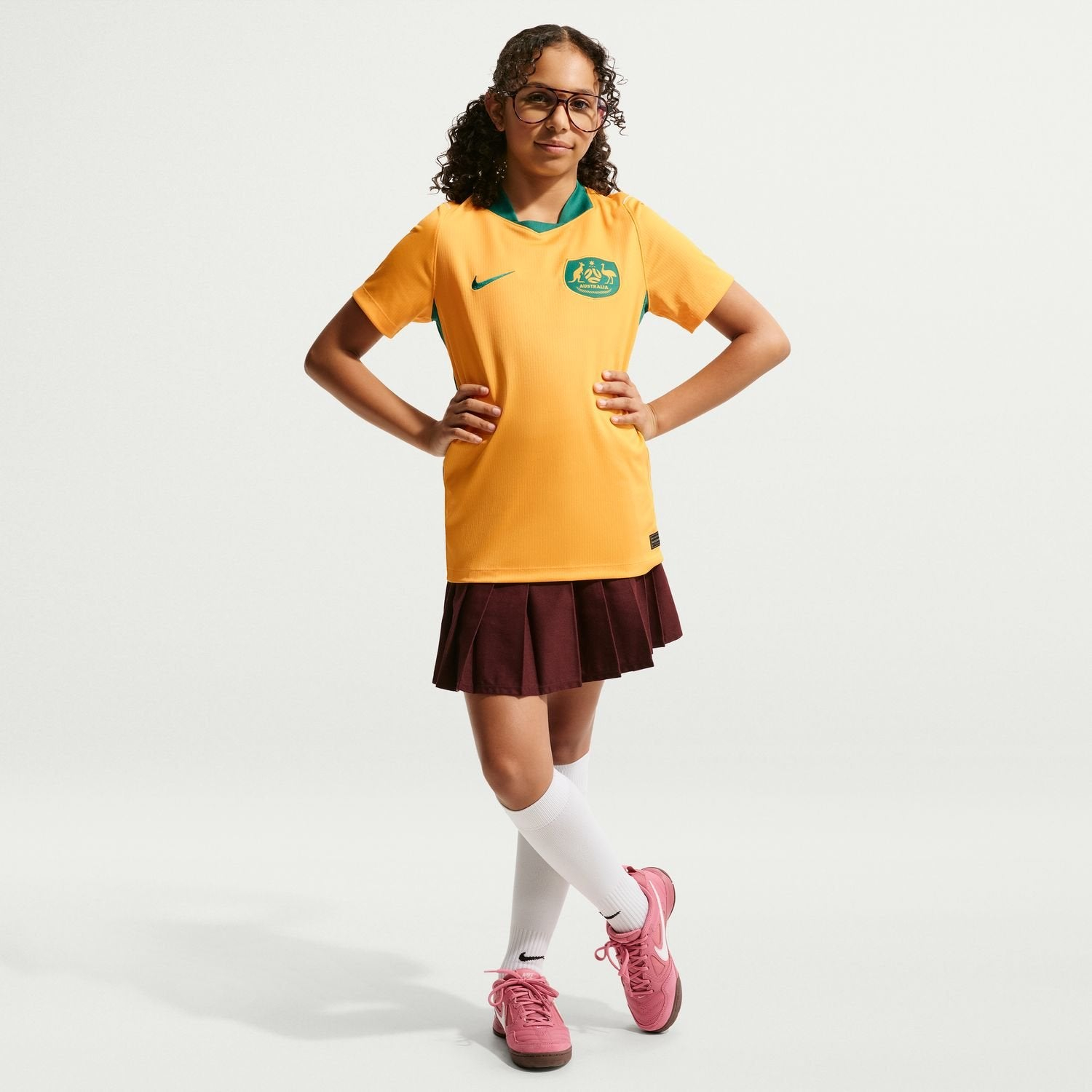 Australia 2026 Home Soccer Jersey - Youth