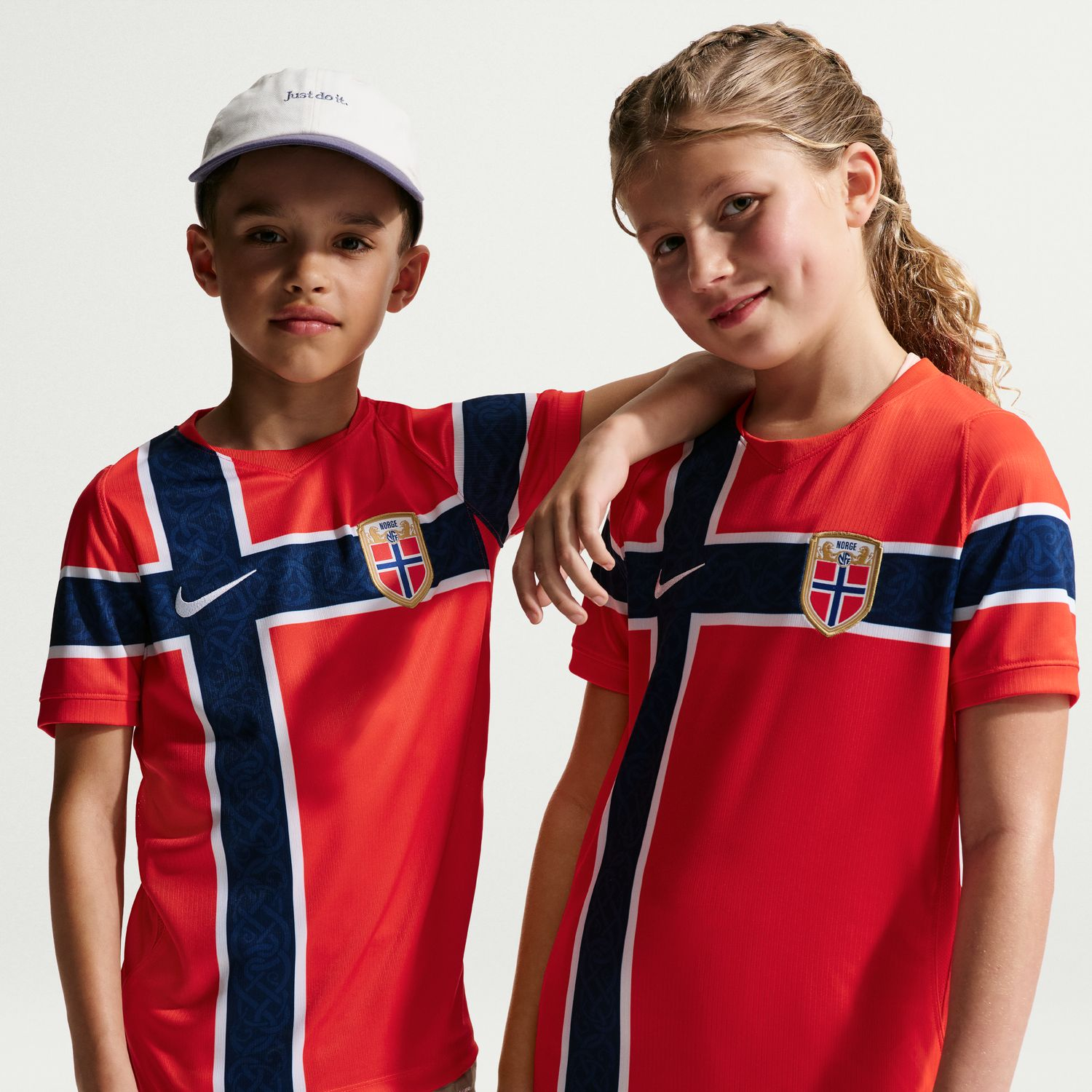 Norway 2026 Home Soccer Jersey - Youth