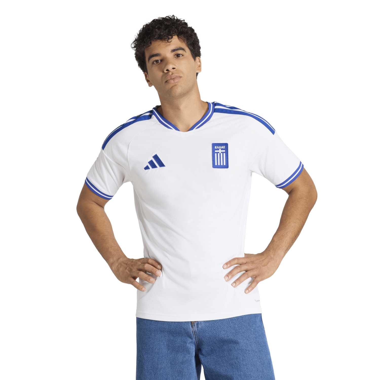 Greece 26 Home Replica Soccer Jersey
