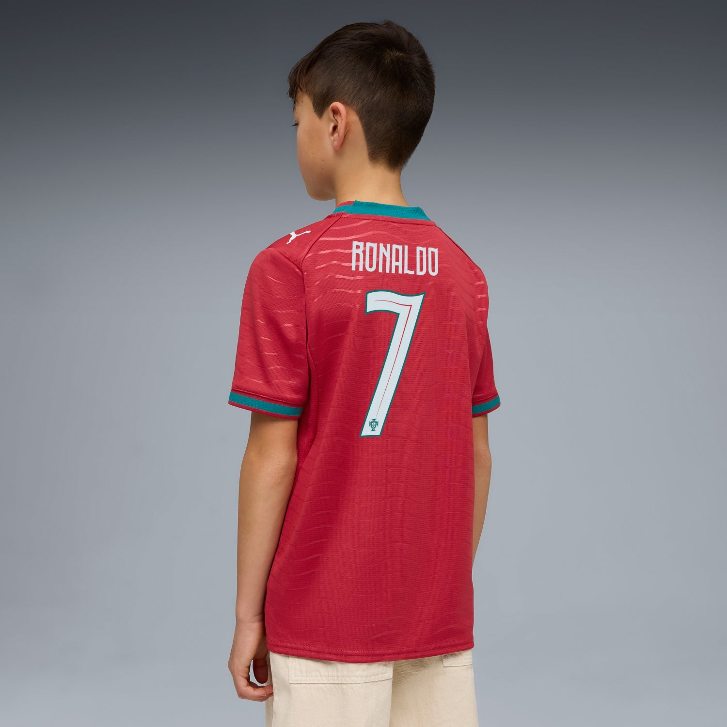 Portugal 2026 Home Ronaldo 7 Soccer Jersey - Youth