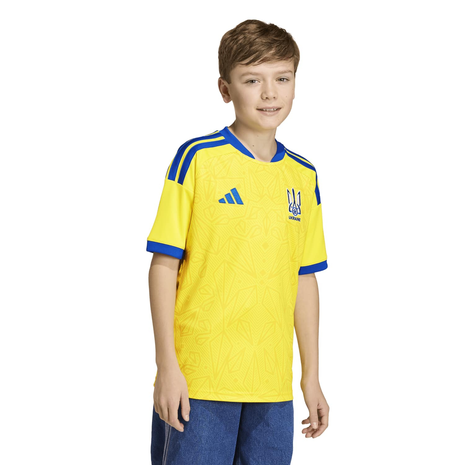 Ukraine 2026 Home Soccer Jersey - Youth