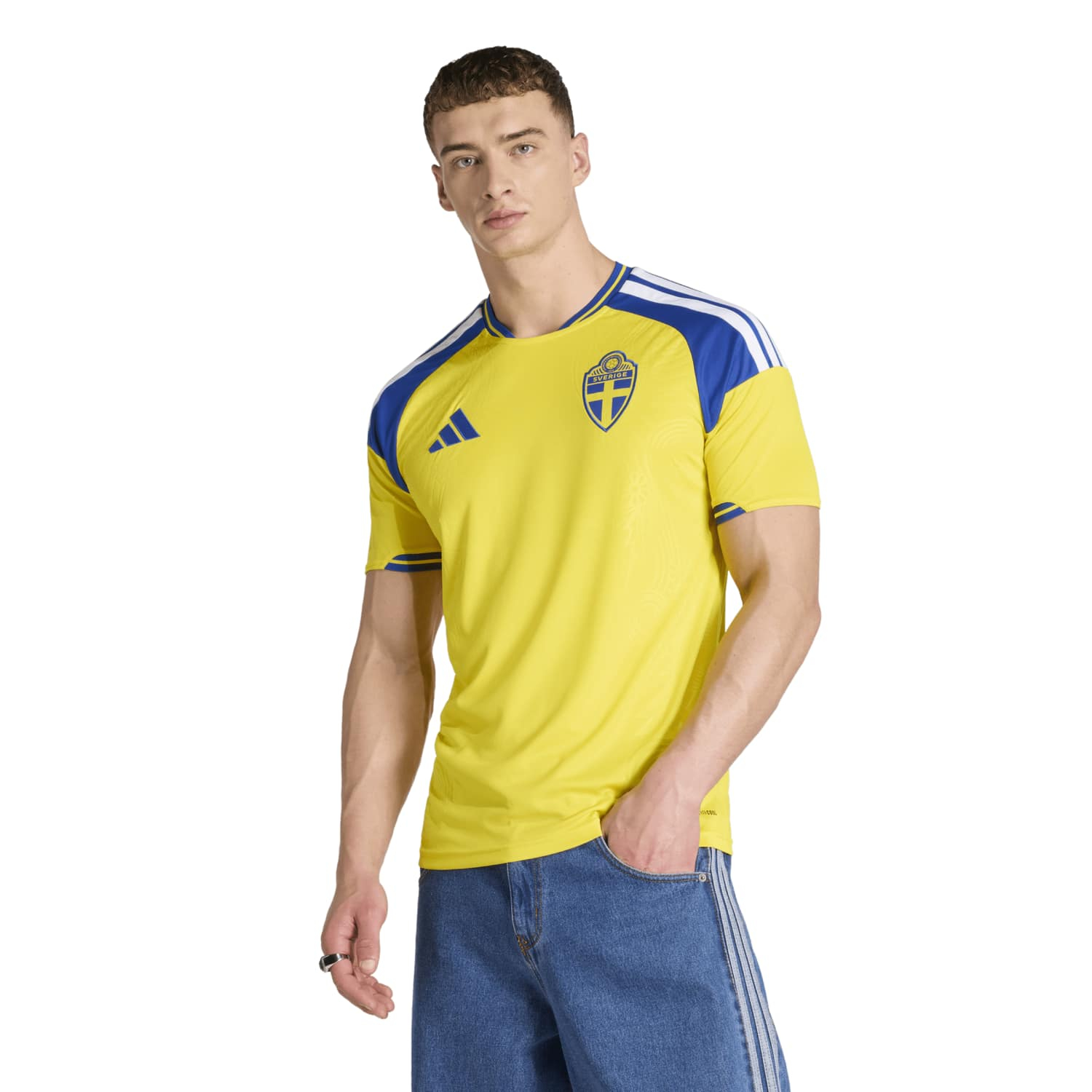Sweden 2026 Home Soccer Jersey - Men's