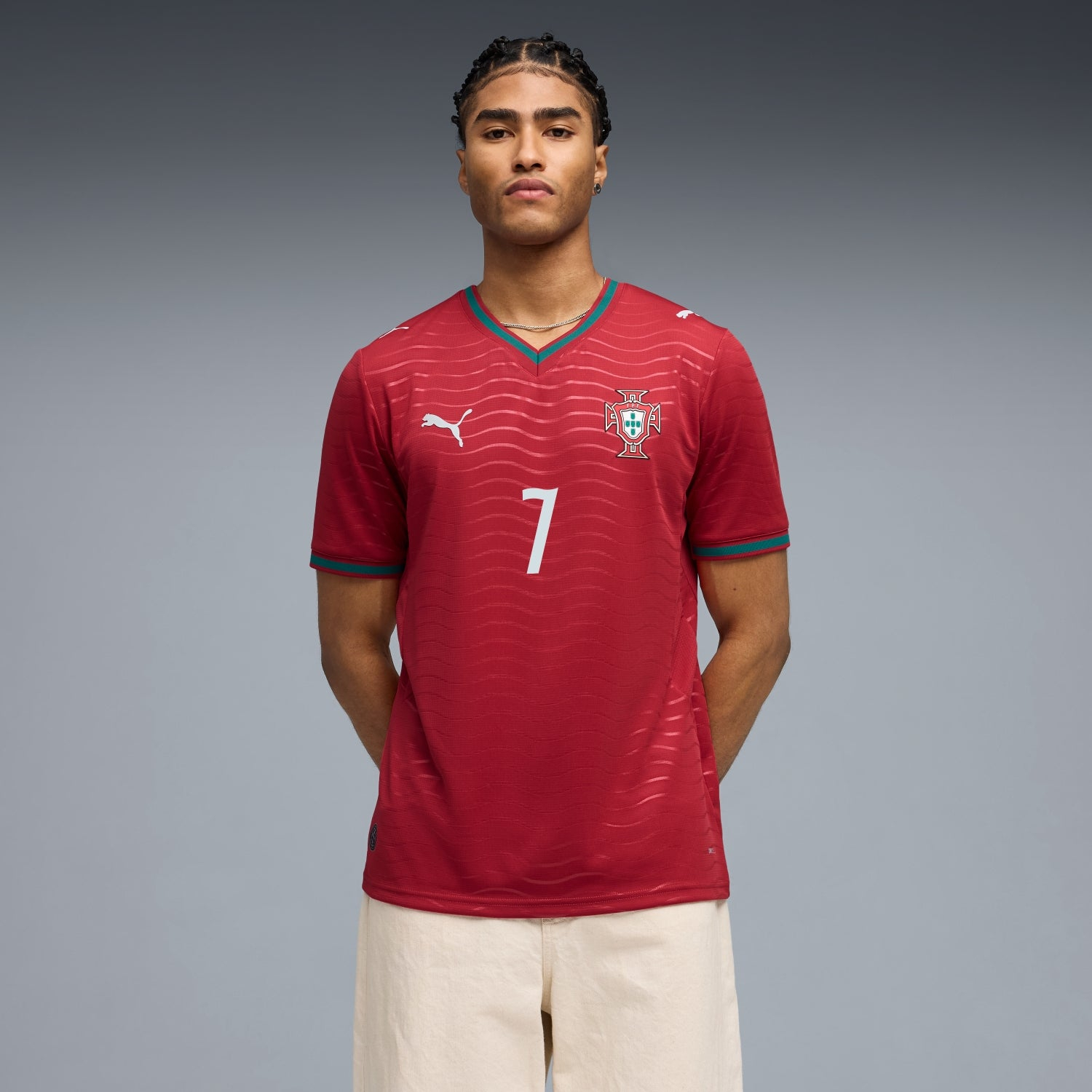 Portugal 2026 Home Ronaldo 7 Soccer Jersey - Men's