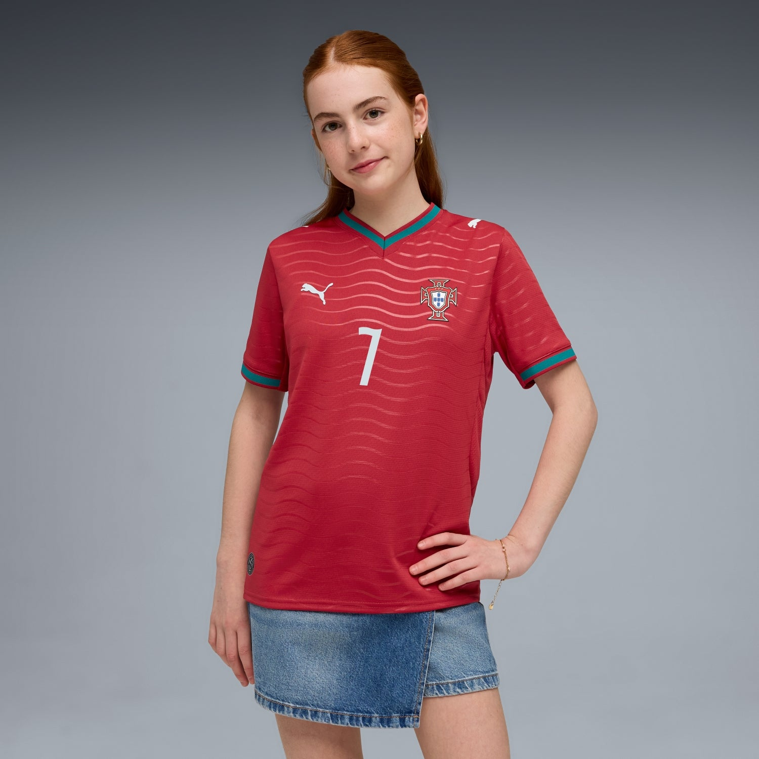 Portugal 2026 Home Ronaldo 7 Soccer Jersey - Youth