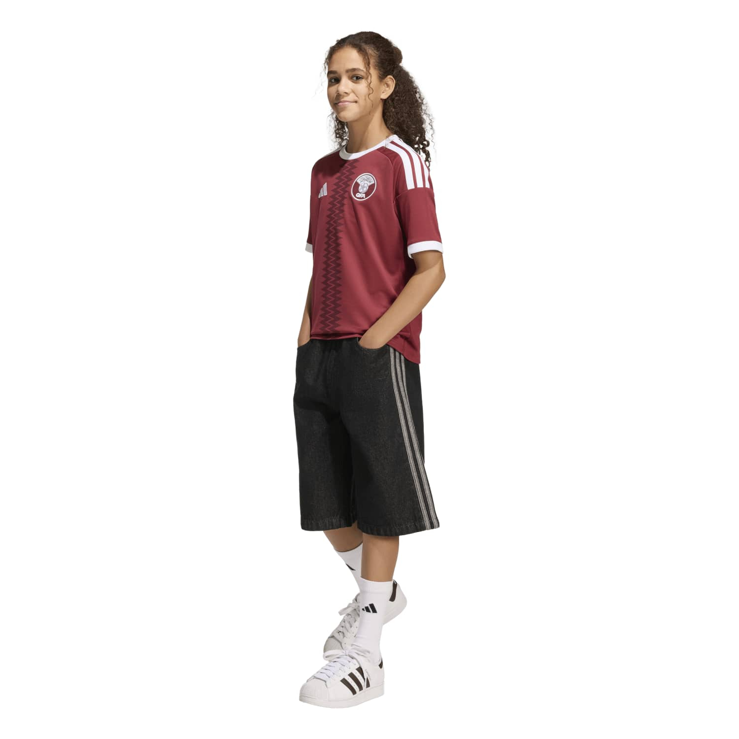 Qatar 26 Away Replica Soccer Jersey - Youth
