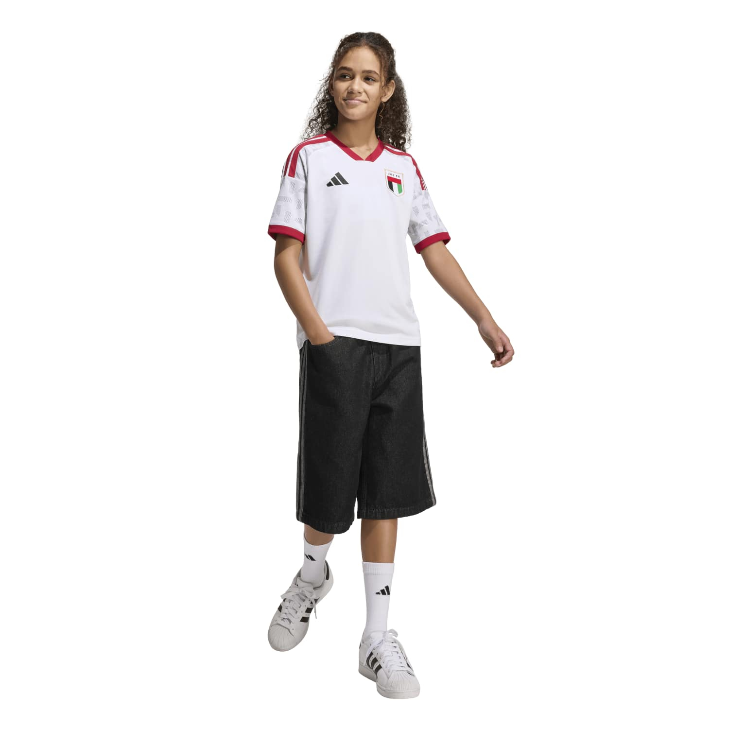 UAE 26 Away Replica Soccer Jersey - Youth