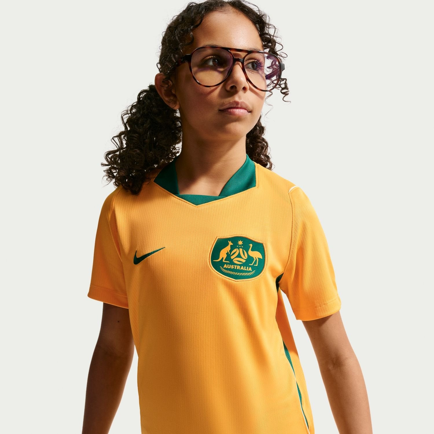 Australia 2026 Home Soccer Jersey - Youth
