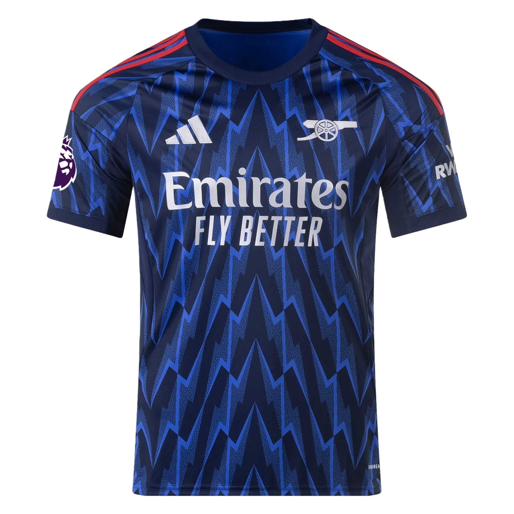 Mens 10 Eberechi Eze Arsenal 2025-26 Away Jersey Football Shirt