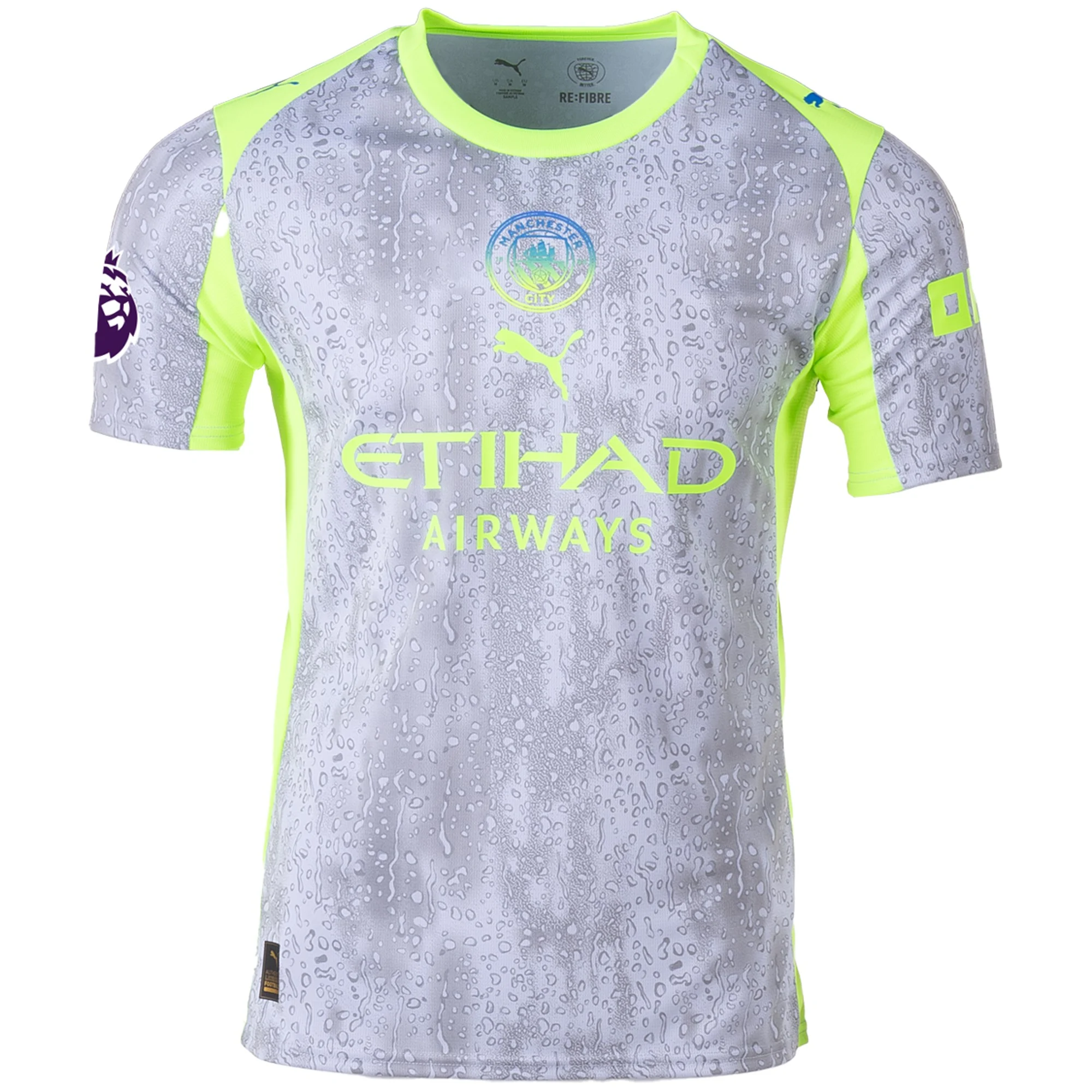 Mens 10 Rayan Cherki Manchester City Third Jersey 2025-26 Football Shirt