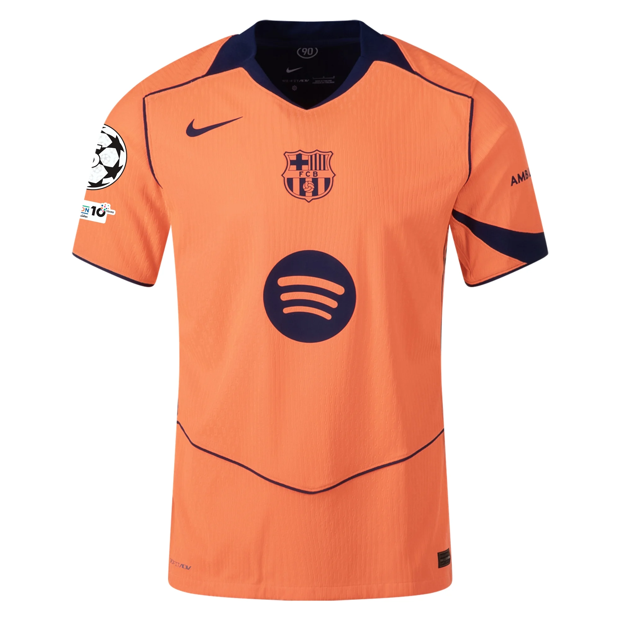 Mens 11 Raphinha Barcelona 2025-26 Third Jersey Football Shirt