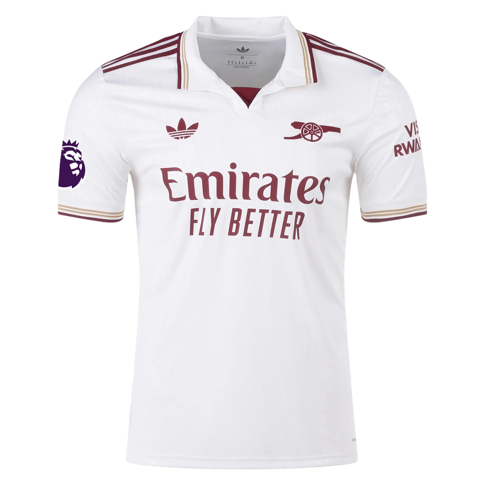 Mens 2 William Saliba Arsenal 2025-26 Third Jersey Football Shirt