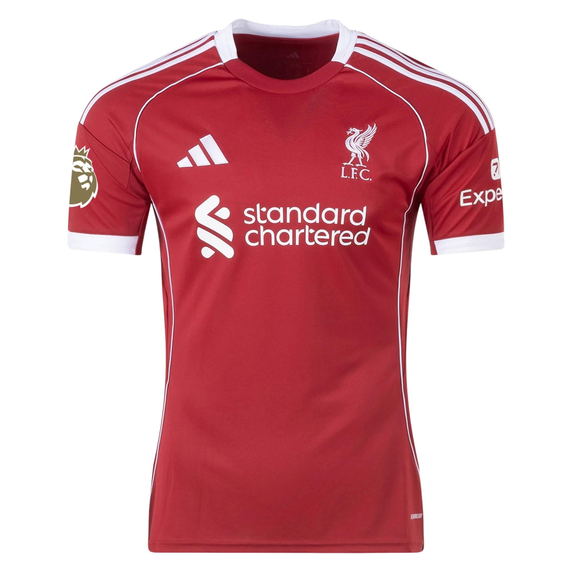 Mens 4 Virgil van Dijk Liverpool 2025-26 Home Jersey Football Shirt