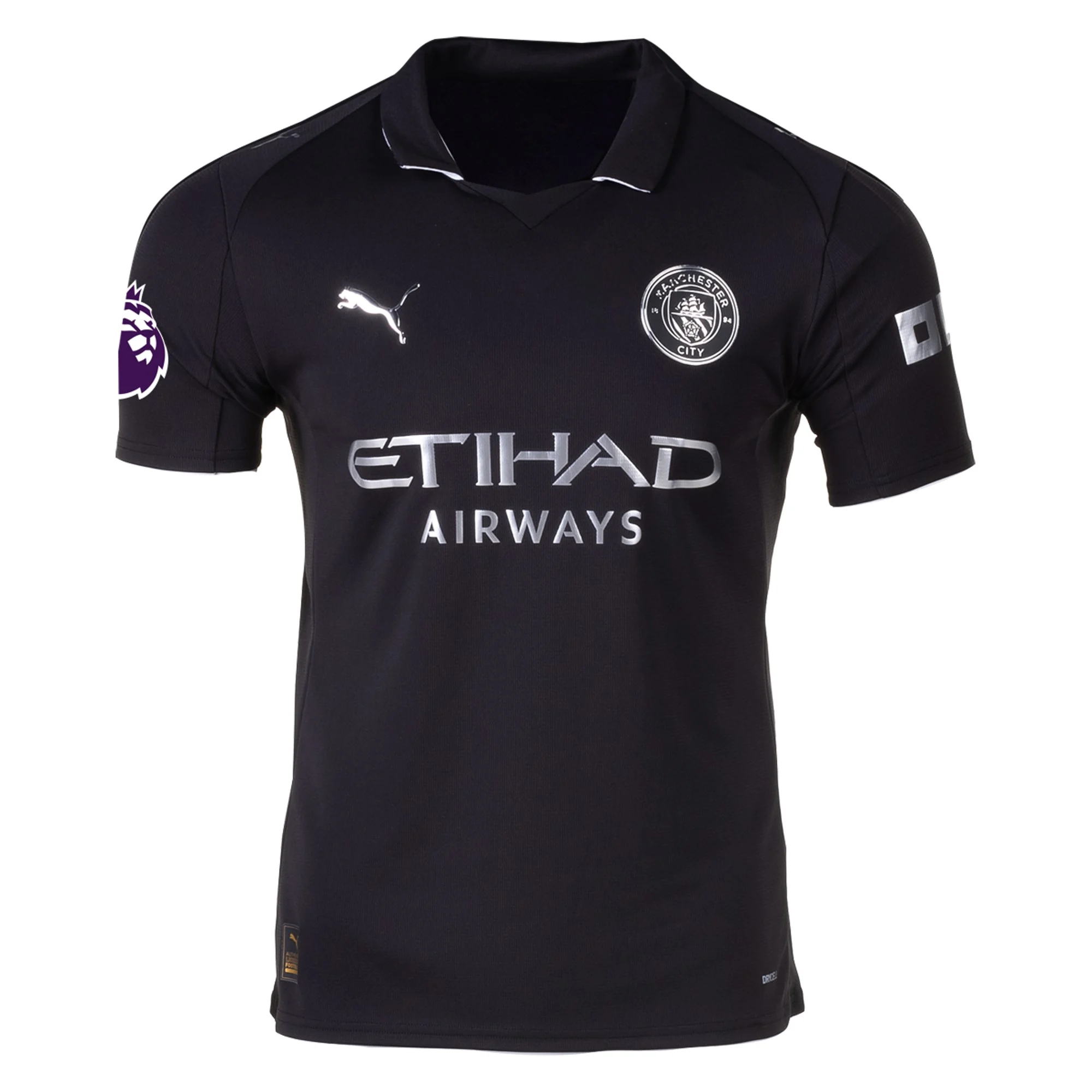 Mens 10 Rayan Cherki Manchester City Away Jersey 2025-26 Football Shirt