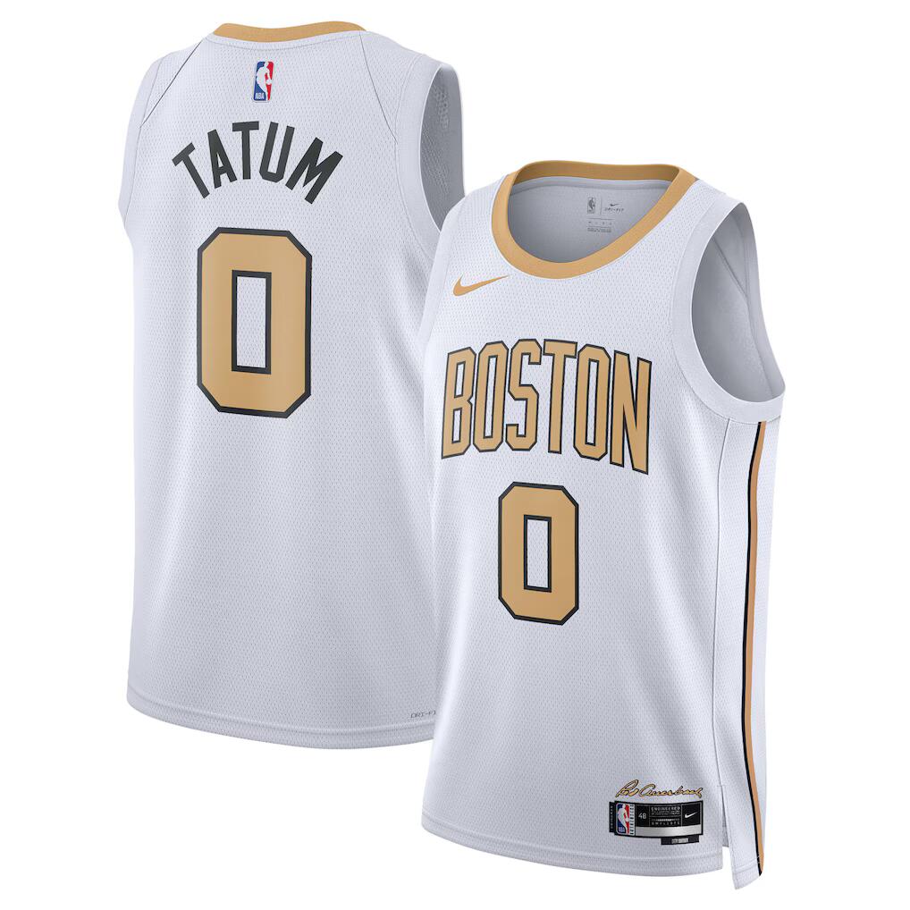 Men's Boston Celtics Jerseys #0 Jayson Tatum 25-26 City Edition Basketball Jerseys