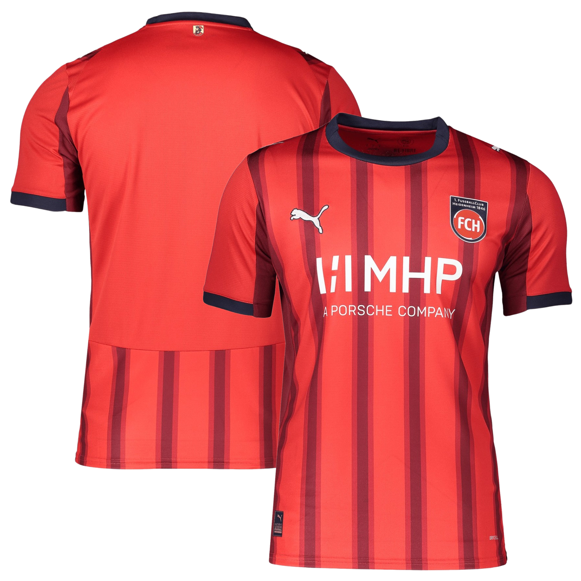 Mens 1.FC Heidenheim 1846 Home Jersey 2025-26 Football Shirt