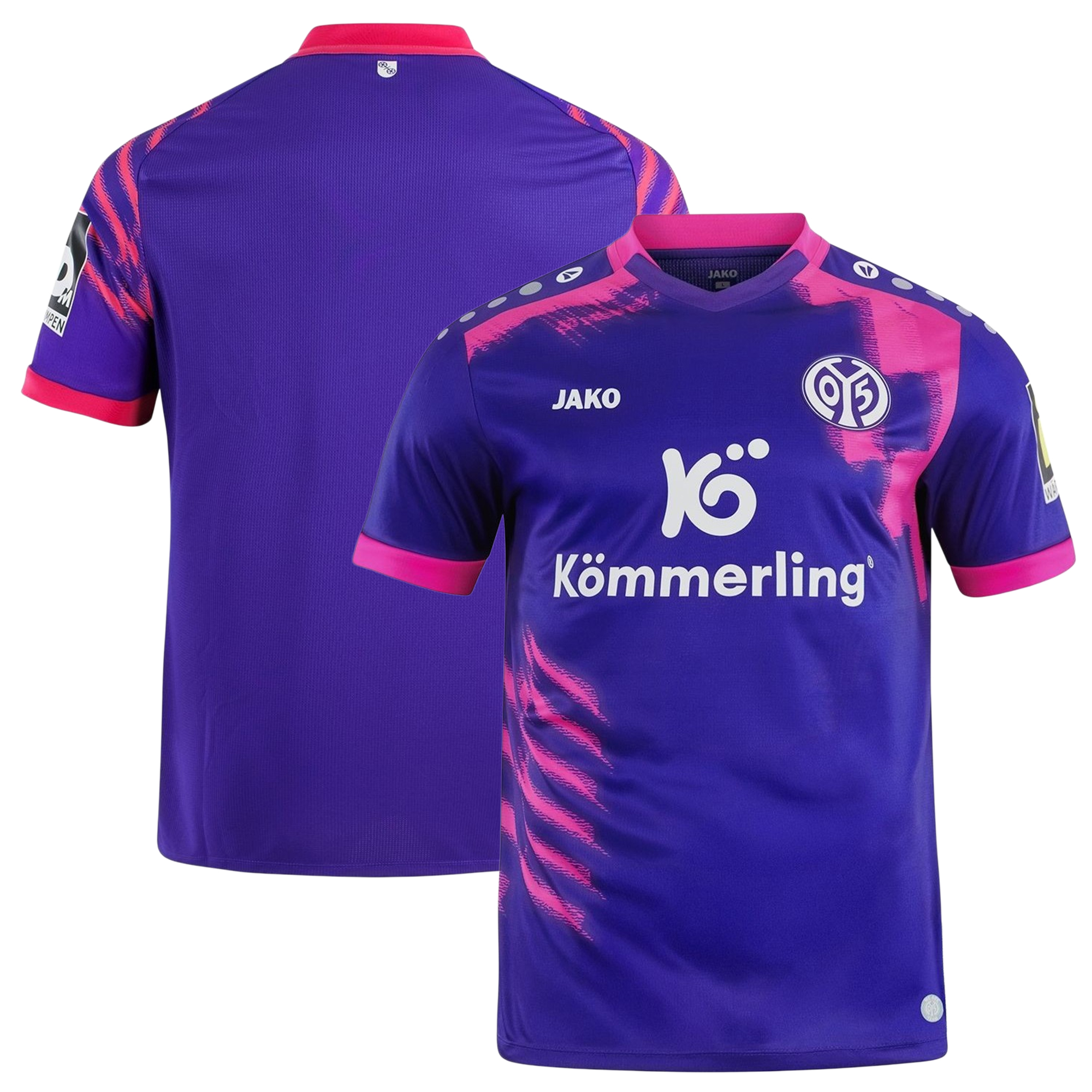 Mens 1. FSV Mainz 05 Away Jersey 2025-26 Football Shirt