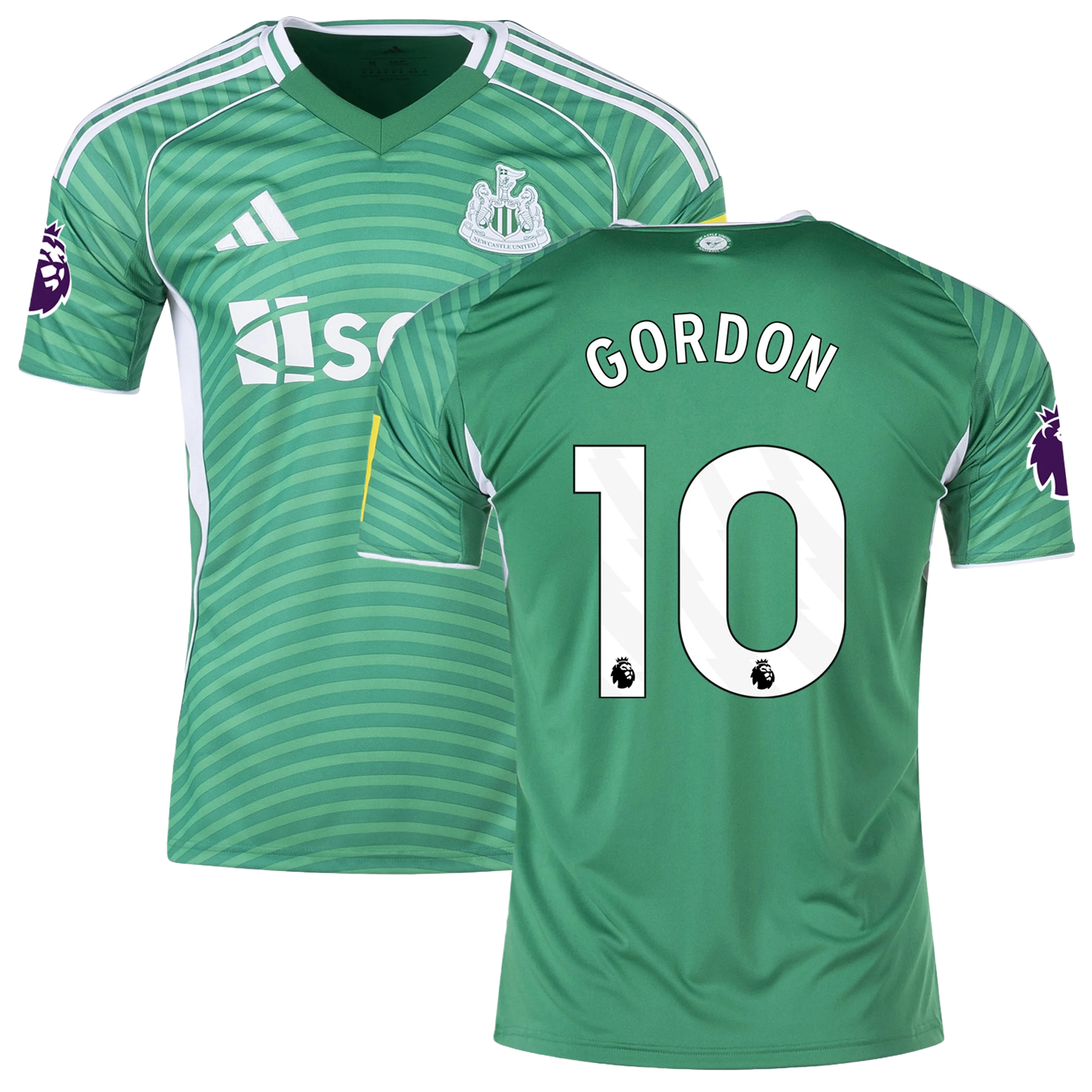 Mens 10 Anthony Gordon Newcastle Away Jersey 2025-26 Football Shirt